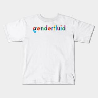 GENDERFLUID LGBTIQ+ PRIDE COMMUNITY Kids T-Shirt